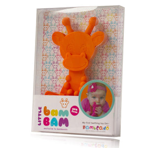 Baby Teething Toy Little bamBAM - orange
